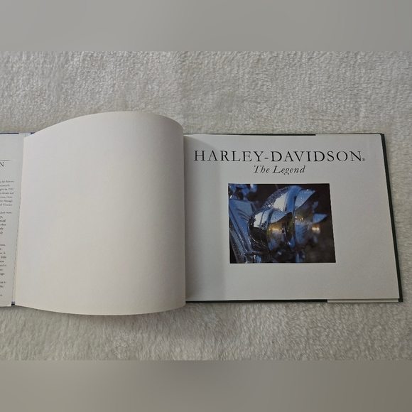 Harley-Davidson 1997 The Legend By Mac McDiarmid Coffee Table Book - Picture 3 of 11